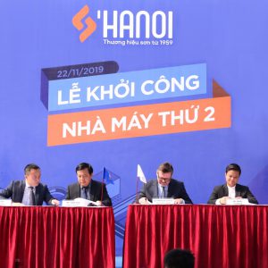 Construction of new S'Hanoi paint factory underway