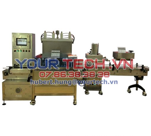 Máy chiết rót, đóng gói chất lỏng chủ yếu được sử dụng trong các ngành công nghiệp như Sơn, Mực In, …. phù hợp cho việc đóng gói và đóng nắp tự động với nhiều dung tích khác nhau 1-5L, 10 – 20L, 50L, 100L, 200L,…