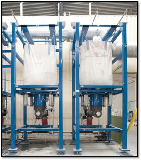 Nạp Liệu Dạng Bột Loại Bao 1 Tấn