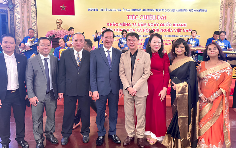 Phó Tổng Lãnh sự Cộng Hòa Vanuatu tham dự tiệc 78 năm Quốc khánh Việt Nam