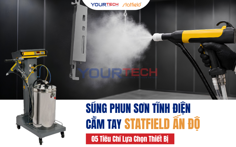 Súng Phun Sơn Tĩnh Điện Cầm Tay: 5 Tiêu Chí Chọn Thiết Bị
